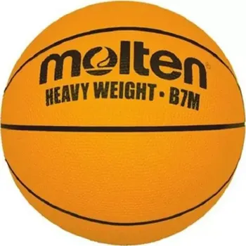 Basketbalový míč Tavený těžký basketbal (1400g) B7M 7