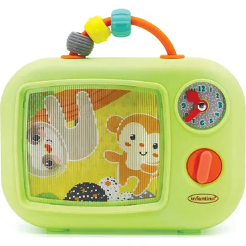 Hračka pro nejmenší Infantino Hudební televize zelená
