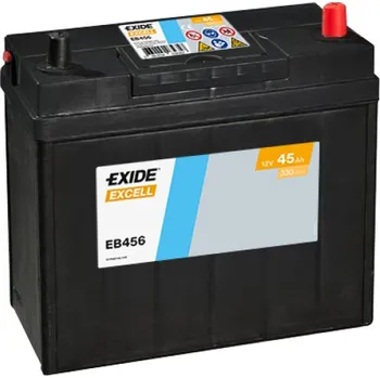 Autobaterie EXIDE Excell 12V 45Ah 300A 237x127x227 slabé jap.poly