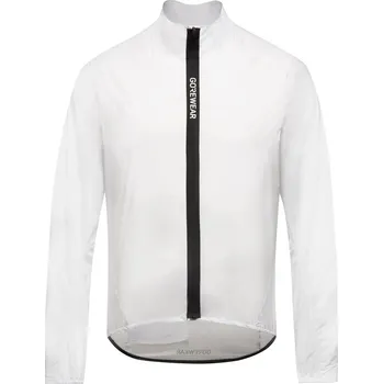 Cyklistická bunda Pánská cyklistická bunda GORE SPINSHIFT Windbreaker Mens White Velikost: L
