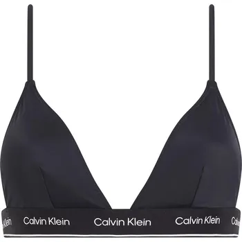 Dámské plavky Dámská plavková podprsenka KW0KW02424 BEH černá - Calvin Klein S