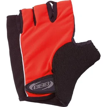Cyklistické rukavice Rukavice na kolo letní BBB BBW-17 Classic červené ..Velikost: M