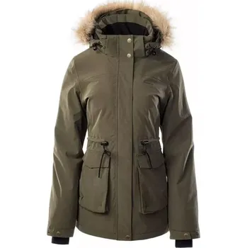 Dámská Zateplená bunda IGUANA NERMIN W M000143090 – Zelená XL