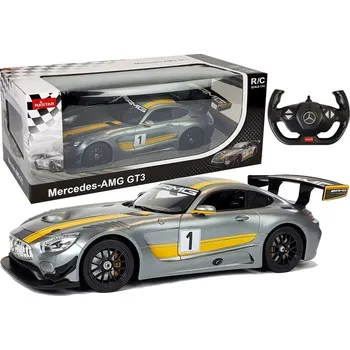 RC model auta RC auto Mercedes AMG GT3 na dálkové ovládání 1:14 Rastar šedé