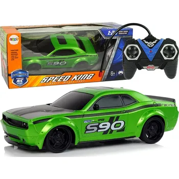 RC model auta RC sportovní auto 1:24 s dálkovým ovládáním zelené