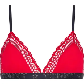 Podprsenka Dámská nevyztužená podprsenka Triangle Bralette Holiday UW0UW02634-XLG - Tommy Hilfiger S