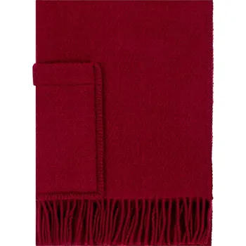 Šála Lapuan Kankurit Šál Uni, s kapsami / tmavě červený