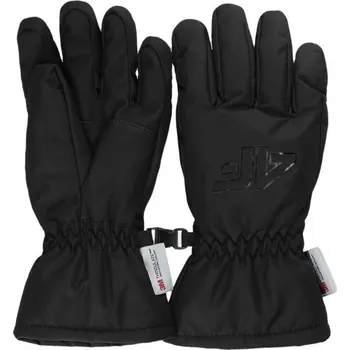 Dívčí tričko Dětské rukavice 4F U0130 černé 4FJWAW24AFGLU130 21S XL