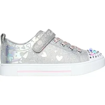 Chlapecké tenisky Boty Skechers Led Heather Charms Jr 314787L GYSL 33