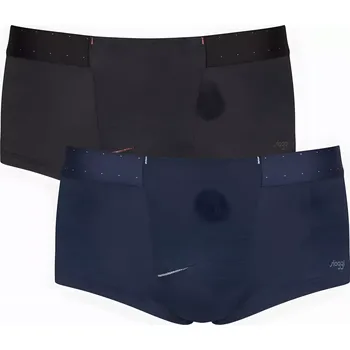 Boxerky Pánské boxerky Sloggi men MADE Hipster The Lifeguard 2P modré_černé 1771 0XXL