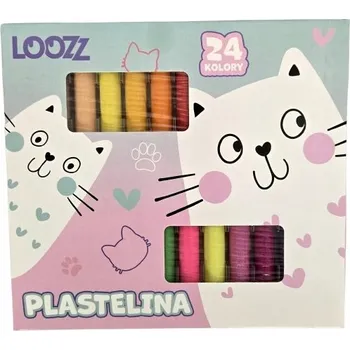 Modelovací hmota Modelína Kulatá Školní LOOZZ Koťátka 24 St.Majewski