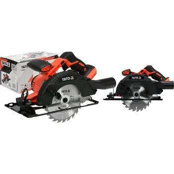 Okružní pila Akumulátorová okružní pila Yato 165 mm s vodící lištou
