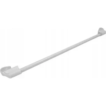 Vitrážová záclona Garnýž na záclony 75-125 mm bílá