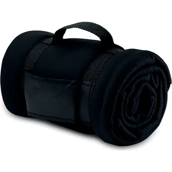 Dopravní značení SOL's Collection Deka Stavenger, fleecová, rozměr 150x120cm COT25434200299-black Černá UNI