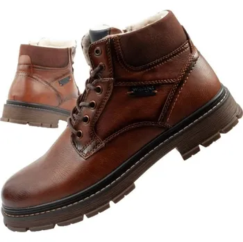 Pánské tenisky Pánské boty Wrangler Noah sable boots smart insulated brown 45