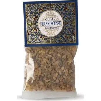 Goloka Vonná pryskyřice pro vykuřování Frankincense Kadidlo, 30 g.