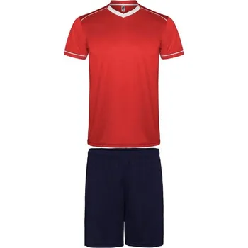 Moto dres Roly Tričko a šortky UNITED SPORT SET Velikost: 2XL, Barva: červená-námořní modrá