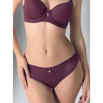 Kalhotky 44457/267 - kalhotky Sassa fashion, S, bordó