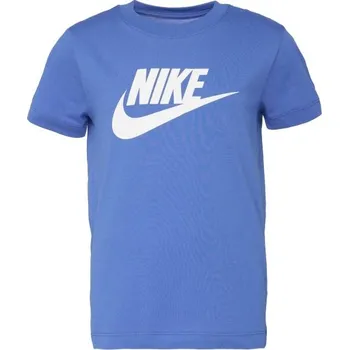Chlapecké tričko Dětské triko Nike SPORTSWEAR TEE FUTURA S Modrá, Bílá