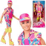 Mattel Filmová panenka Barbie Ken na kolečkových bruslích Ryan Gosling HRF28