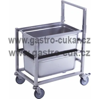 Servírovací stolek Vozík na GN 1/1 MODI 550x380x565/800mm