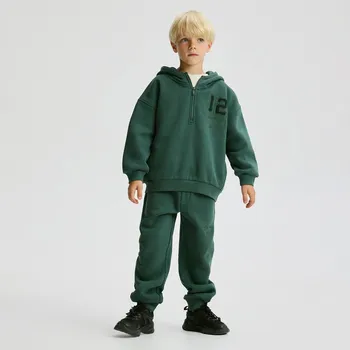 Dětská móda Reserved - Bavlněná sada - petrolejová - 129FI-67X - 129FI-67X-128