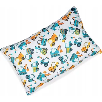 Polštář POLŠTÁŘ 50x70 PRO DĚTI NA SPANÍ ANTI-ALERGICKÝ S REGULACÍ VÝŠKY BAGRY