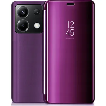 Pouzdro na mobilní telefon Flipové pouzdro BBE CASE pro Xiaomi Redmi Note 13 Pro 5G fialové