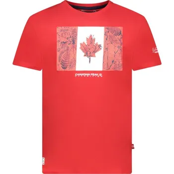 Pánské tričko Canadian Peak JPALMEAK RED RM Pánské tričko 233 (RBMSZ2057H/CP-ROUGE) S