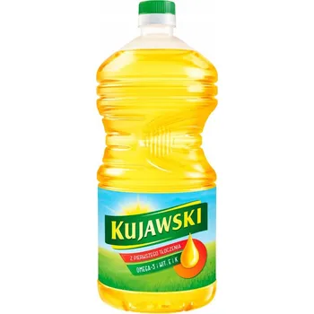 Rostlinný olej Kujawski Řepkový olej lisovaný za studena 3 l