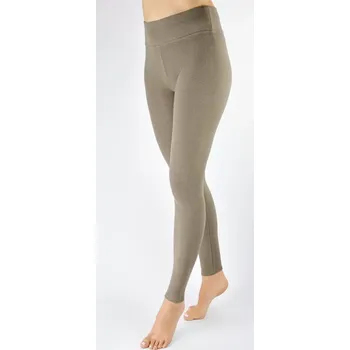 Dámské legíny Dámské legíny LE006 - S-M / světle hnedá