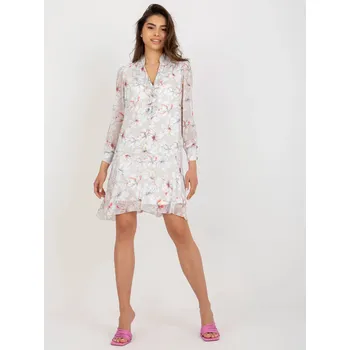 Dámské šaty Dámské šaty NU SK 289.88P světle šedé - Nuance 44