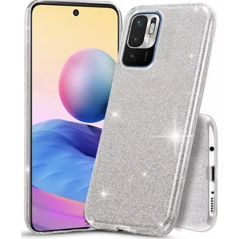 Pouzdro na mobilní telefon Zadní Kryt Hero Case pro Xiaomi Redmi Note 10 5G stříbrný