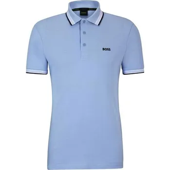 Pánská košile Polokošile BOSS Paddy AZZURRO (50469055-430) 3XL