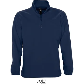pracovní mikina SOL's Collection Mikina Ness, fleecová s 1/2 zipem COT25560000303-navy L Navy