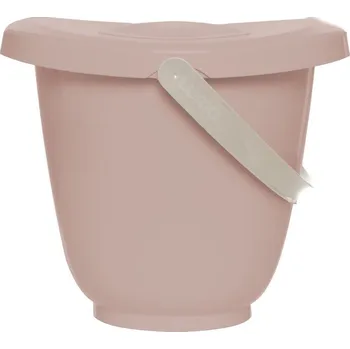 koupací vanička Luma Kyblík na pleny s víkem Blush Pink