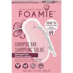 Foamie Šampon pro poškozené vlasy Hibiskiss (Shampoo Bar) 80 g + 2 měsíce na vrácení zboží