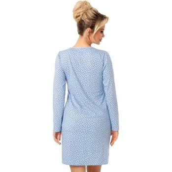 Dámská noční košile Noční košile Donna Star Světle modrá 2XL(44)