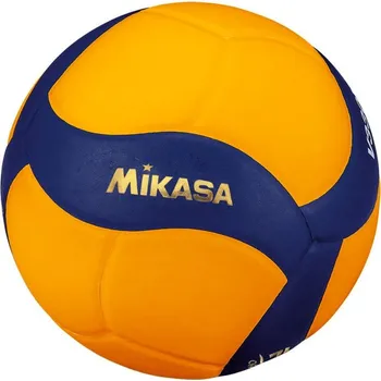 Míčový sport Volejbalový míč Mikass V333W žlutý a modrý 5