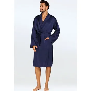 Pánský župan Pánský župan Lukas tmavě modrý - DKaren XL