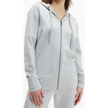 Dámská móda Modern Structure LW Full ZIP Hoodie QS6759E-P7A - Calvin Klein XS