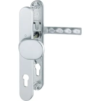 Dveřní kování Dveřní kování Hoppe Hamburg, koule/klika, štítek 35mm, PZ 92/ 72-82mm, F9 titan