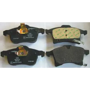 Brzdová destička Sada brzdových destiček, vždy 4 kusy v sadě MOTAQUIP LVXL1116