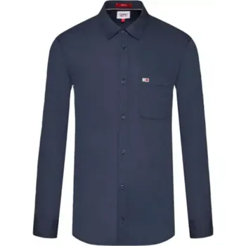 Pánské tričko Tommy Jeans Tjm Essential Popelínová košile M DM0DM11870 S