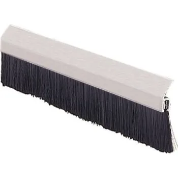 Plot Kartáčový pásek, Hliník, nylon barva Černá, délka: 230mm x 19,1 mm x 13.2mm RS PRO