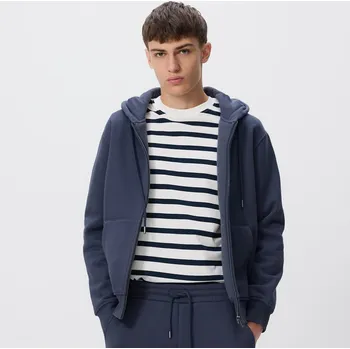 Pánská mikina Reserved - Mikina s&nbsp;kapucí - ocelově modrá - 6927H-95X - 6927H-95X-M