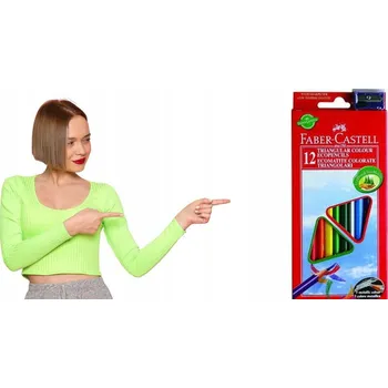 Vrták Pastelky Faber-Castell 12 ks