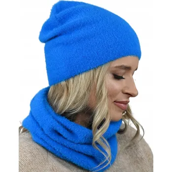 Čepice Alur sada: čepice a nákrčník (rolák) univerzální velikost, modrá