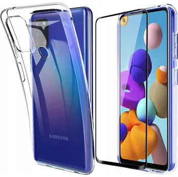 Pouzdro na mobilní telefon Zadní Kryt pro Samsung Galaxy A21s PRŮHLEDNÝ 2MM bezbarvý