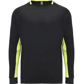 Moto dres Roly Brankářské triko s dlouhým rukávem PORTO Velikost: 8 let, Barva: černá-neon yellow